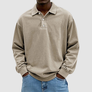 Calvin | Camicia Classica in Cotone a Maniche Lunghe