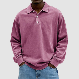 Calvin | Camicia Classica in Cotone a Maniche Lunghe