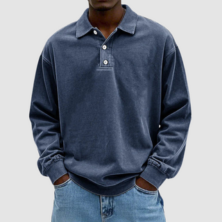 Calvin | Camicia Classica in Cotone a Maniche Lunghe