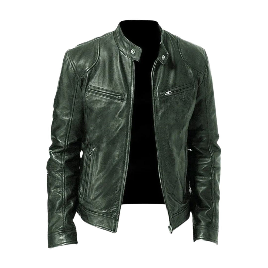 ROUSSEL ROME | Giacca in pelle casual