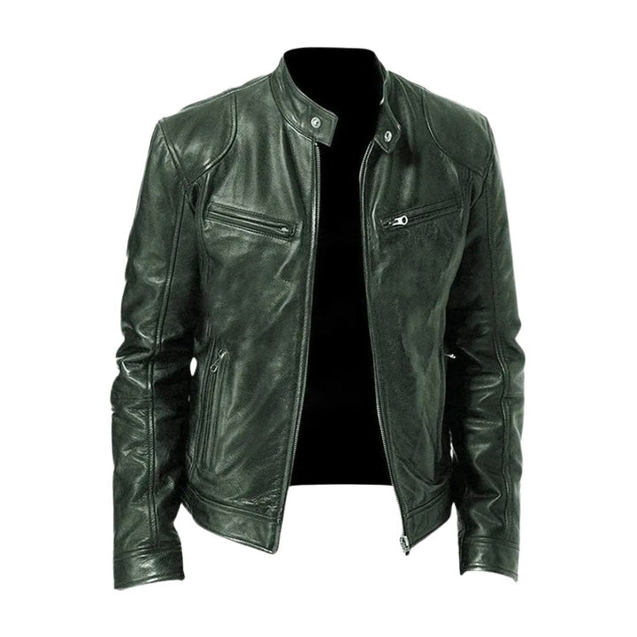 ROUSSEL ROME | Giacca in pelle casual
