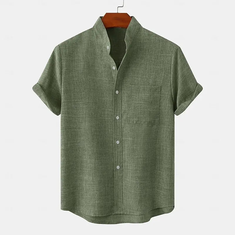 Elias | Camicia in Lino Leggera da Uomo