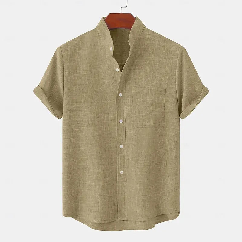 Elias | Camicia in Lino Leggera da Uomo