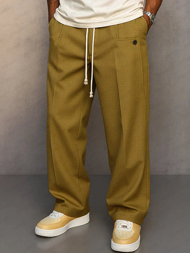 Didier | Pantalone Elegante con Coulisse Regolabile