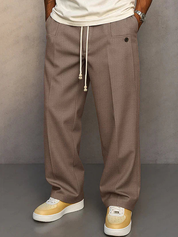 Didier | Pantalone Elegante con Coulisse Regolabile