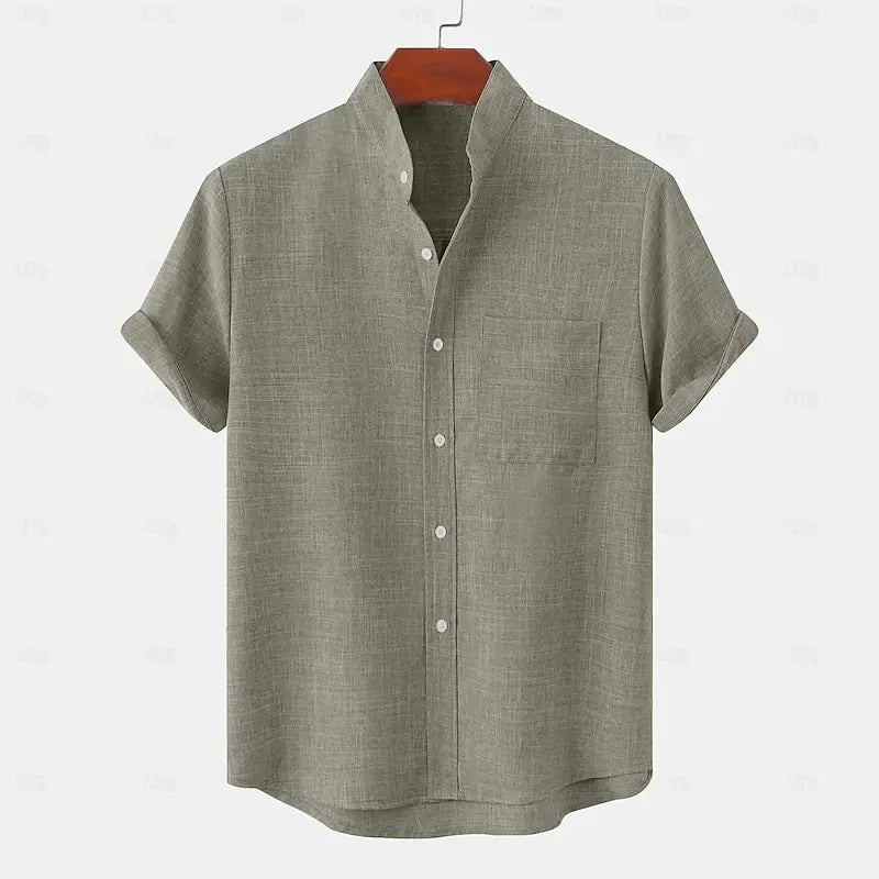 Elias | Camicia in Lino Leggera da Uomo