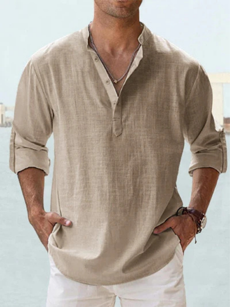 Finn | Camicia in Lino Traspirante
