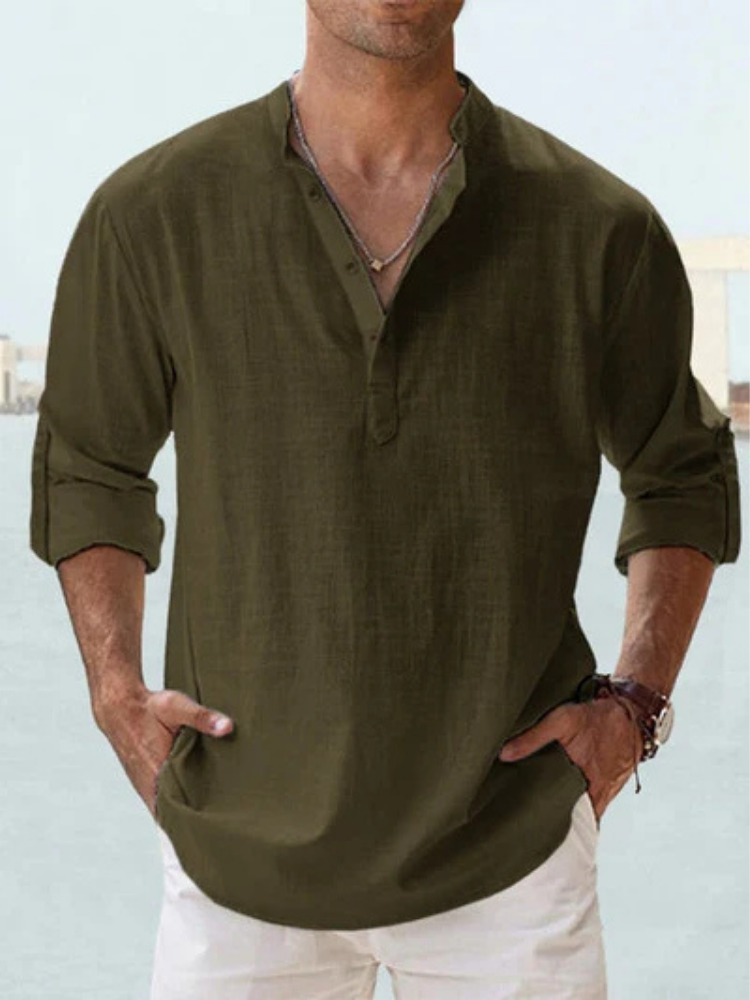 Finn | Camicia in Lino Traspirante