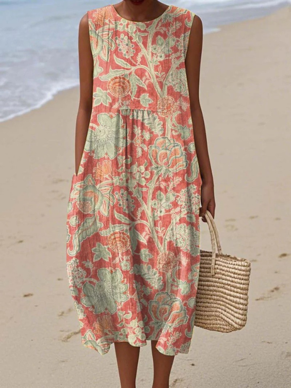 Bea | Abito Midi Floreale