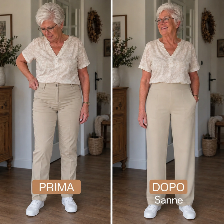 Sanne – I pantaloni elasticizzati più comodi per ogni donna – 1+1 GRATIS