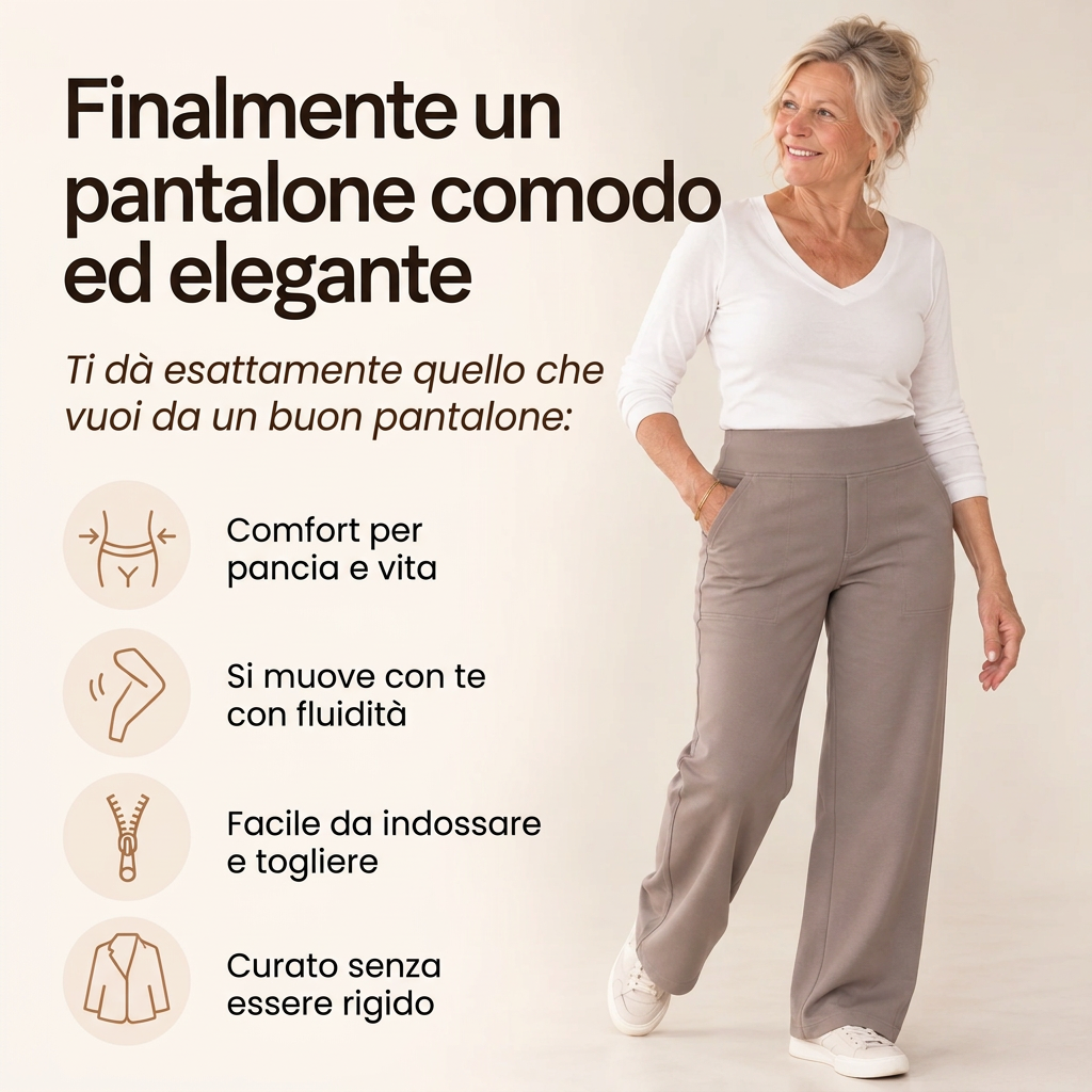 Sanne – I pantaloni elasticizzati più comodi per ogni donna – 1+1 GRATIS