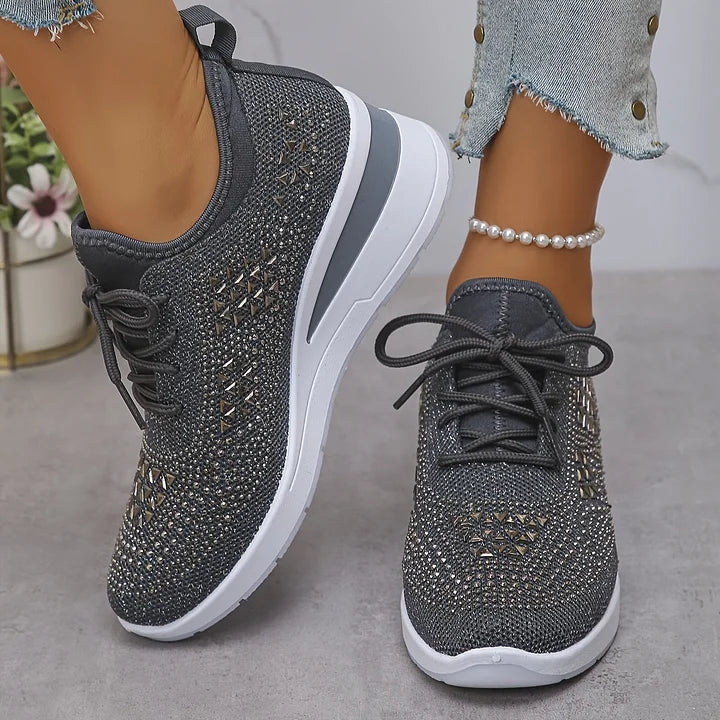Bonnie | Sneaker Comode con Dettagli Glitter