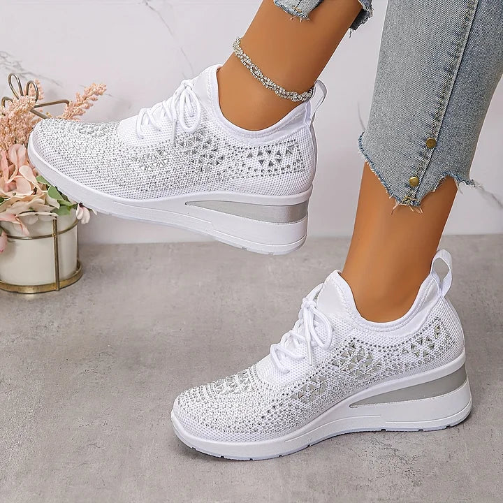 Bonnie | Sneaker Comode con Dettagli Glitter