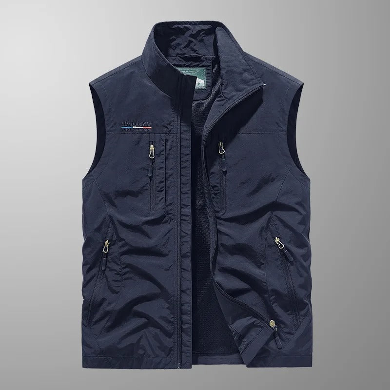 Vincent | Gilet Cargo Traspirante da Uomo