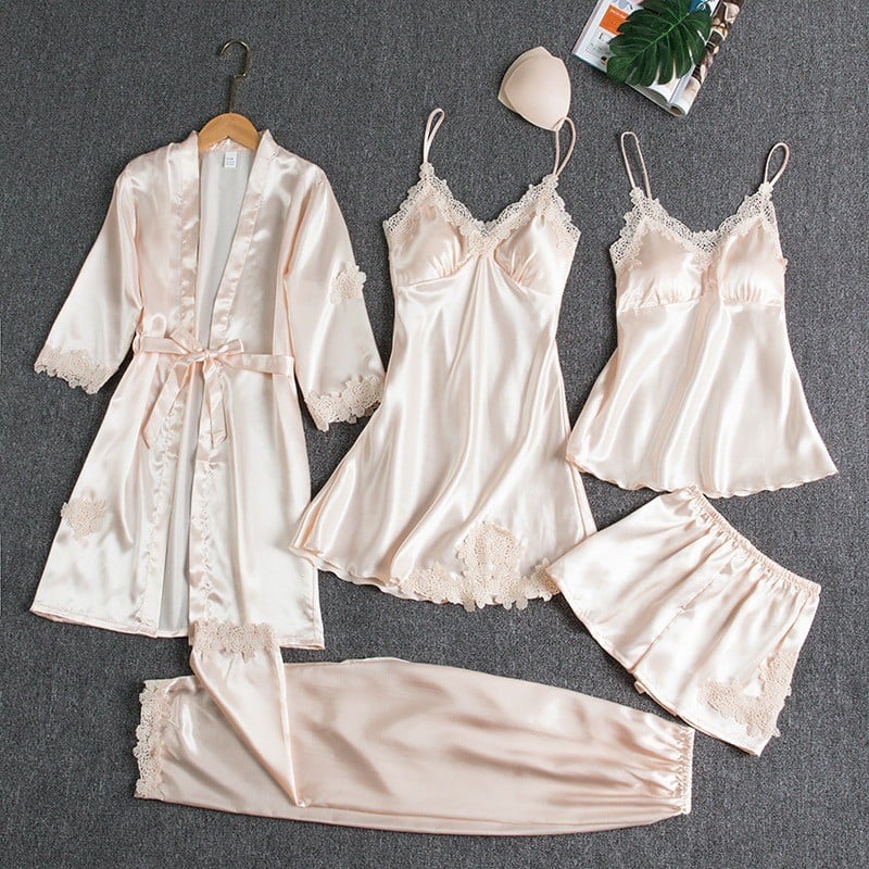 Élyséanne | Set Pigiama Elegante in Raso
