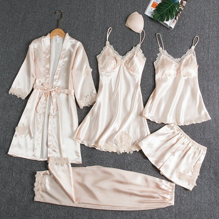 Élyséanne | Set Pigiama Elegante in Raso