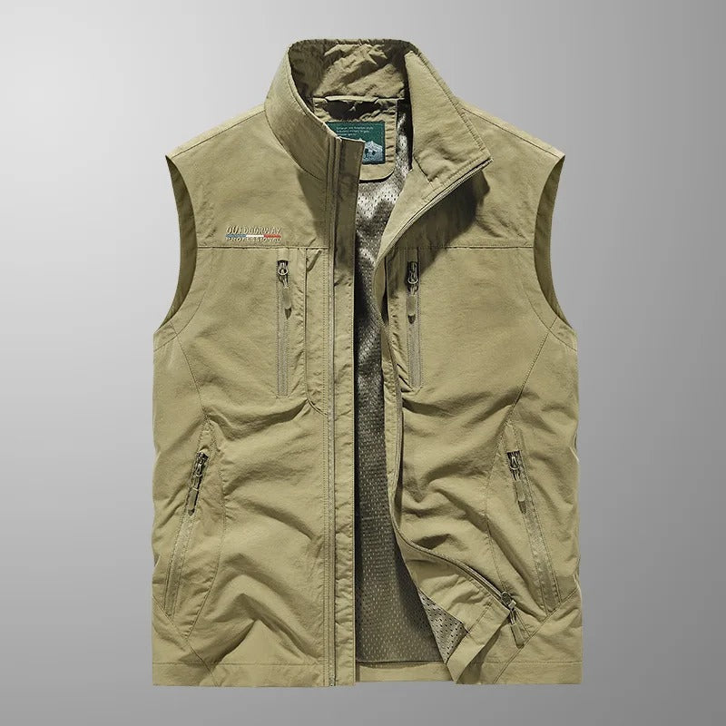 Vincent | Gilet Cargo Traspirante da Uomo