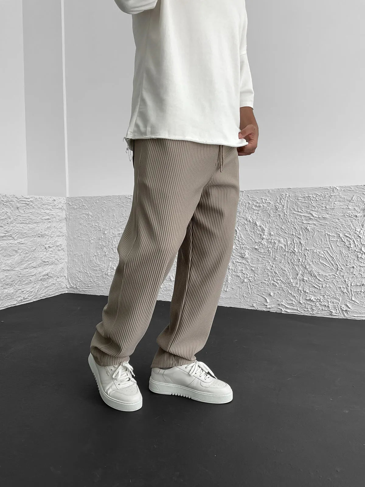 Sami | Pantalone Stretch a Costine, Comfort Elegante