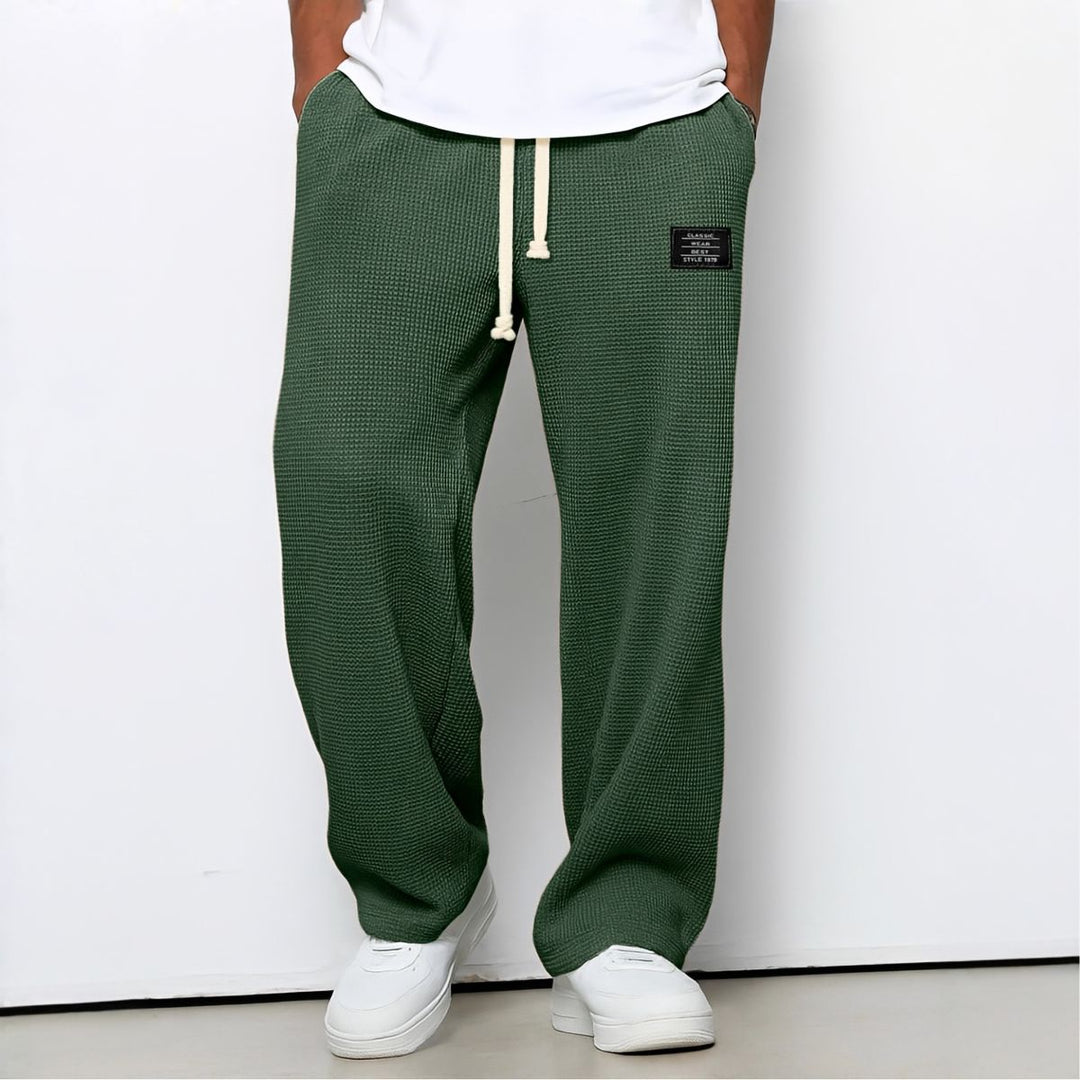 Pantaloni da Uomo Comodi con Vestibilità Ampia e Vita Regolabile