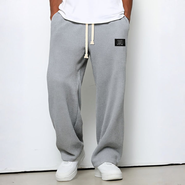 Pantaloni da Uomo Comodi con Vestibilità Ampia e Vita Regolabile