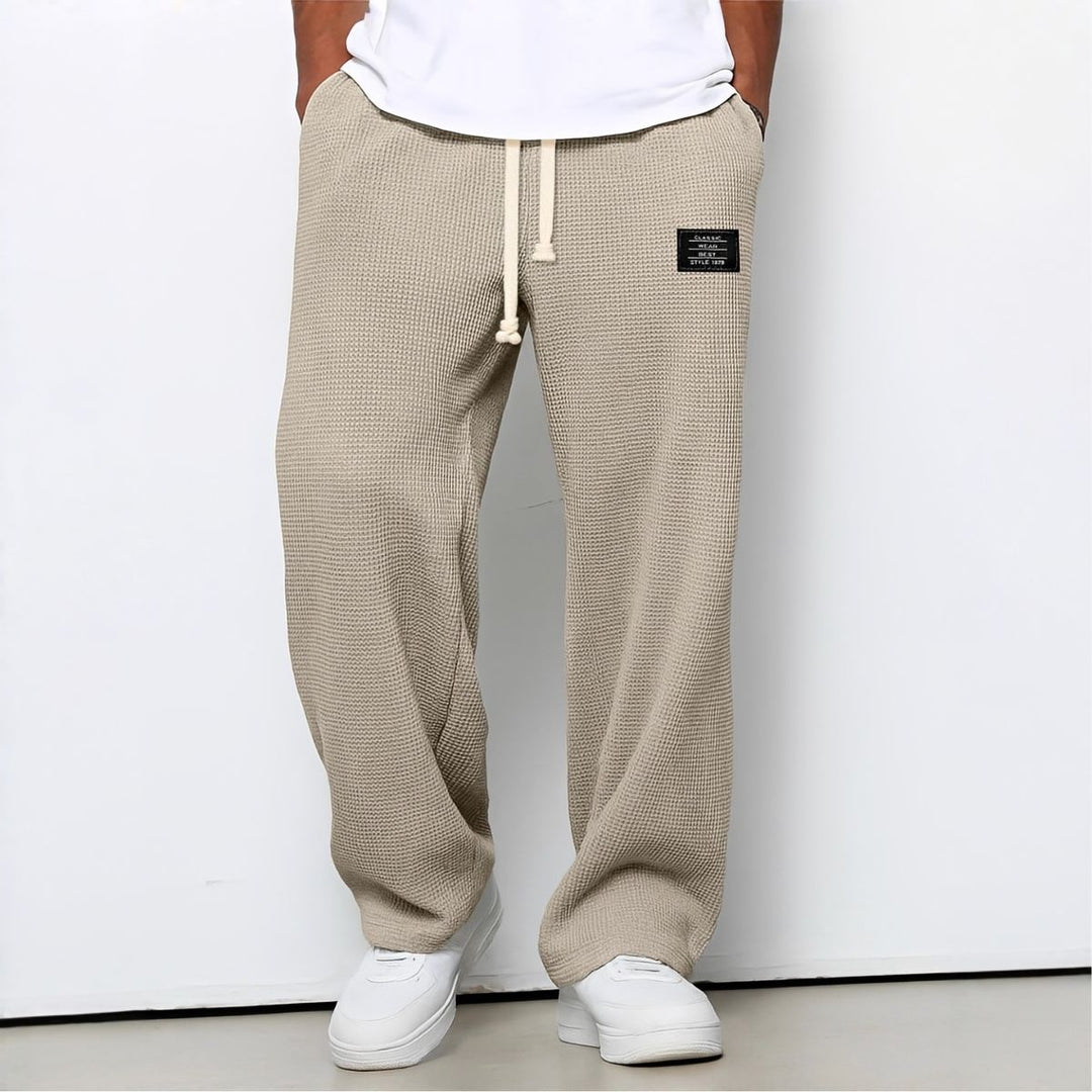 Pantaloni da Uomo Comodi con Vestibilità Ampia e Vita Regolabile