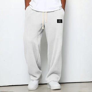 Pantaloni da Uomo Comodi con Vestibilità Ampia e Vita Regolabile