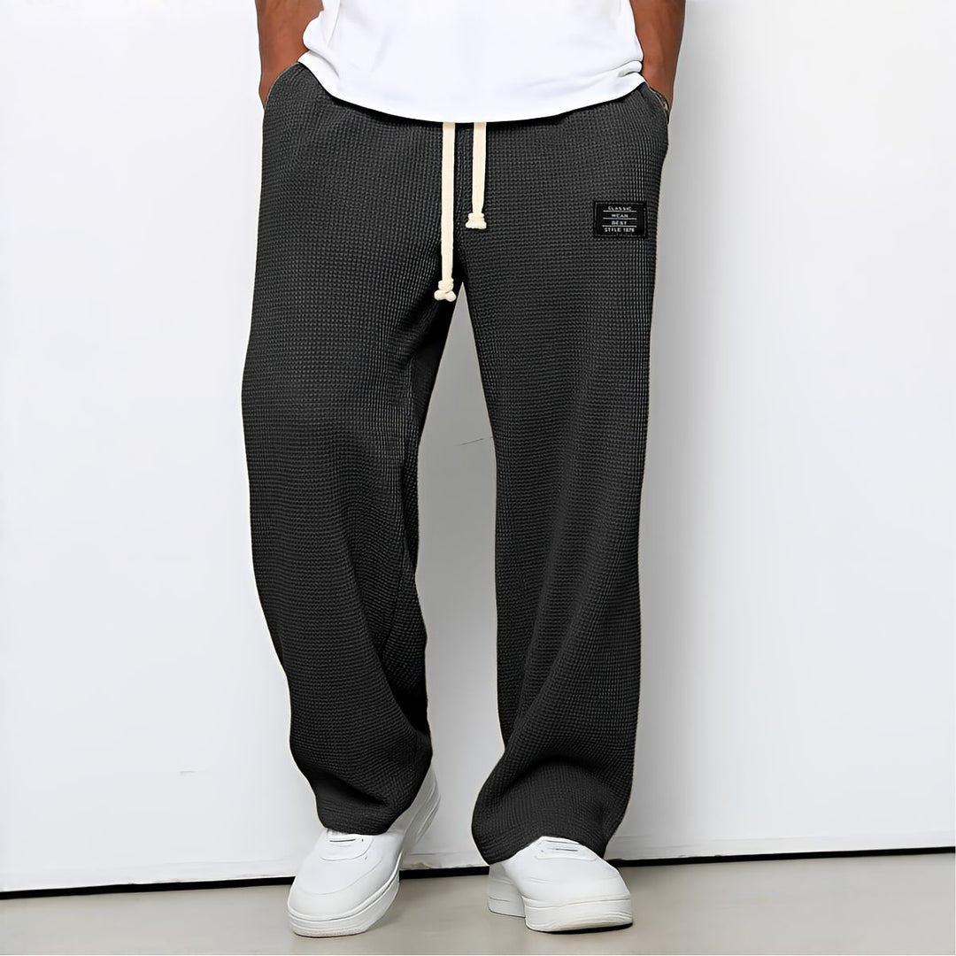 Pantaloni da Uomo Comodi con Vestibilità Ampia e Vita Regolabile