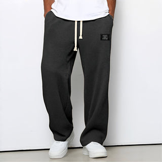 Pantaloni da Uomo Comodi con Vestibilità Ampia e Vita Regolabile