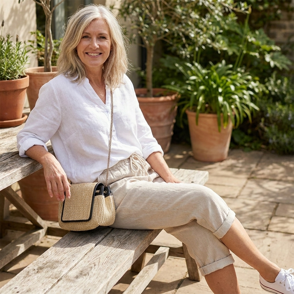 Sophie | Shorts Donna in Cotone e Lino