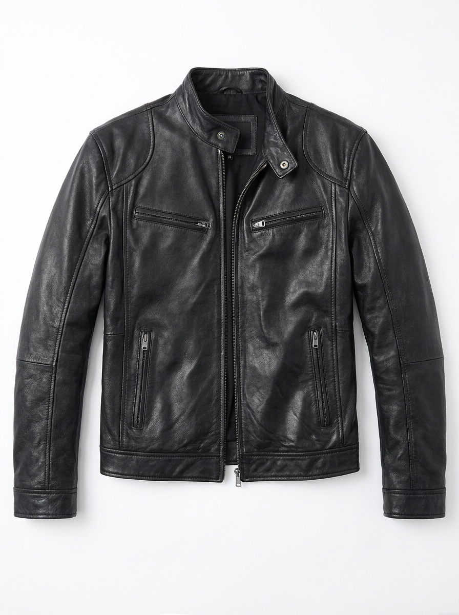 ROUSSEL ROME | Giacca in pelle casual
