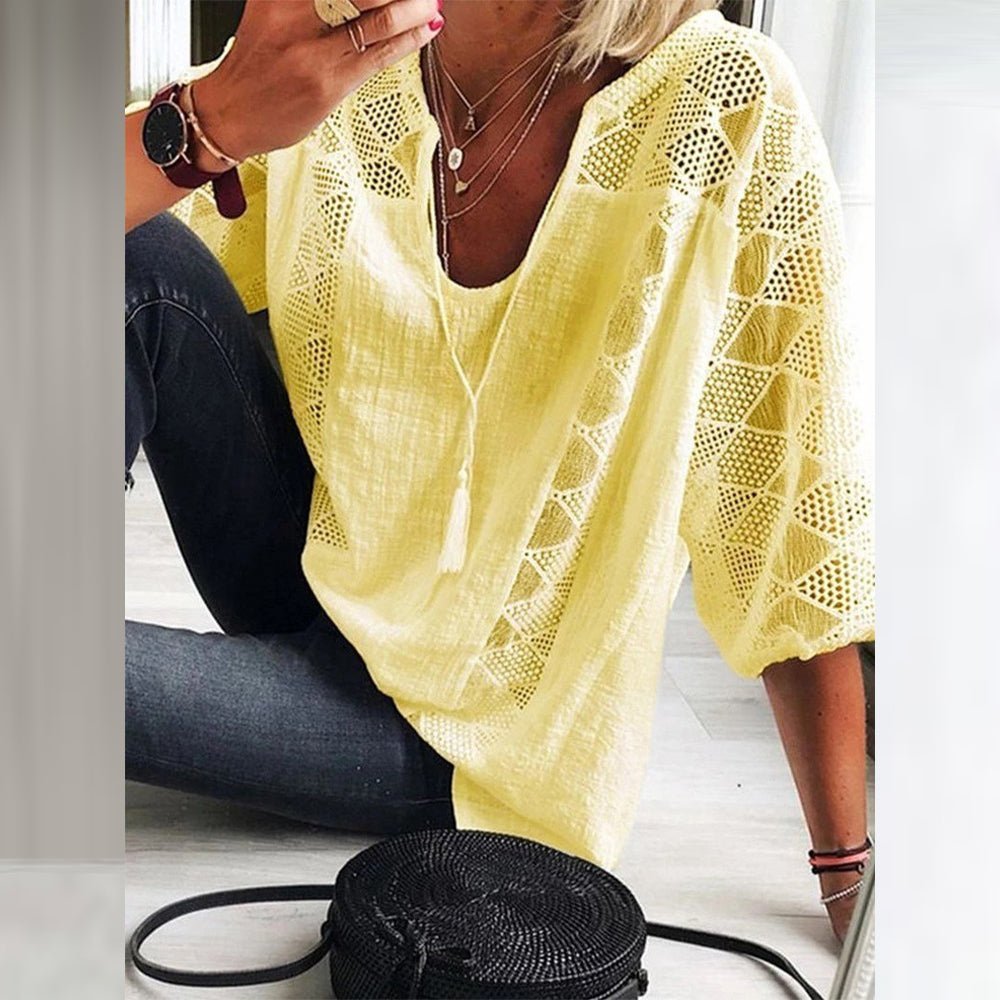 Luna | Blusa in cotone leggero