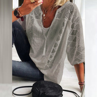 Luna | Blusa in cotone leggero