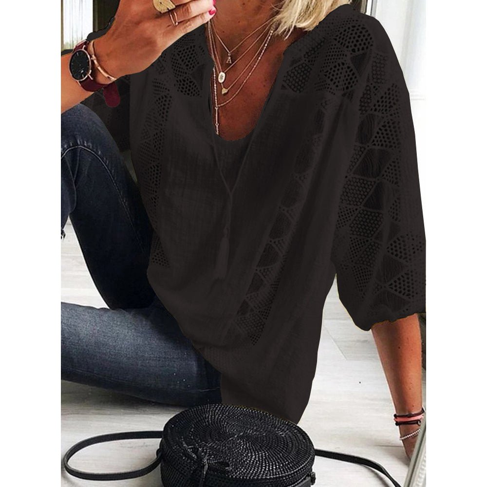 Luna | Blusa in cotone leggero