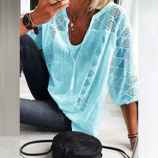 Luna | Blusa in cotone leggero