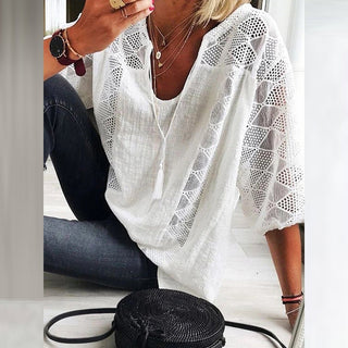 Luna | Blusa in cotone leggero