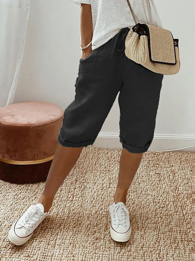 Sophie | Shorts Donna in Cotone e Lino