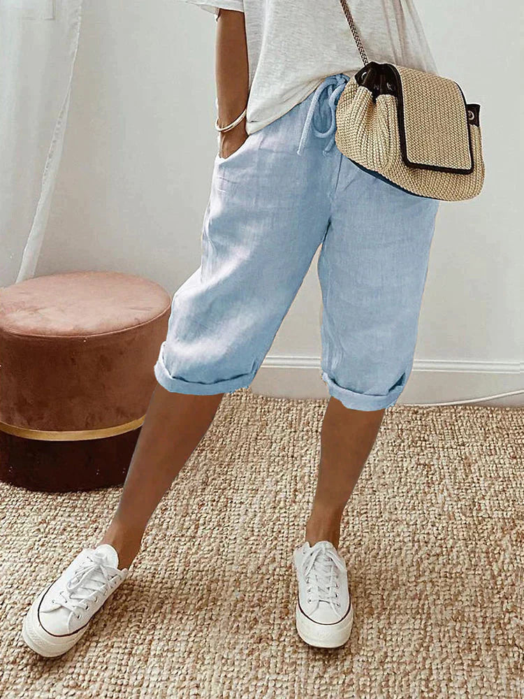 Sophie | Shorts Donna in Cotone e Lino