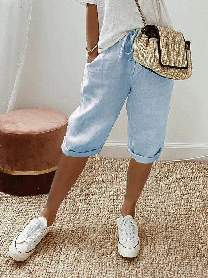 Sophie | Shorts Donna in Cotone e Lino