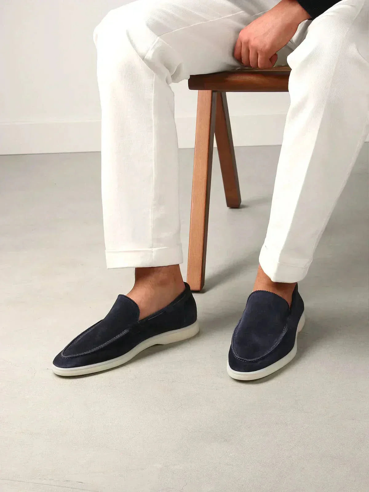 Luna | Mocassini Premium in Camoscio