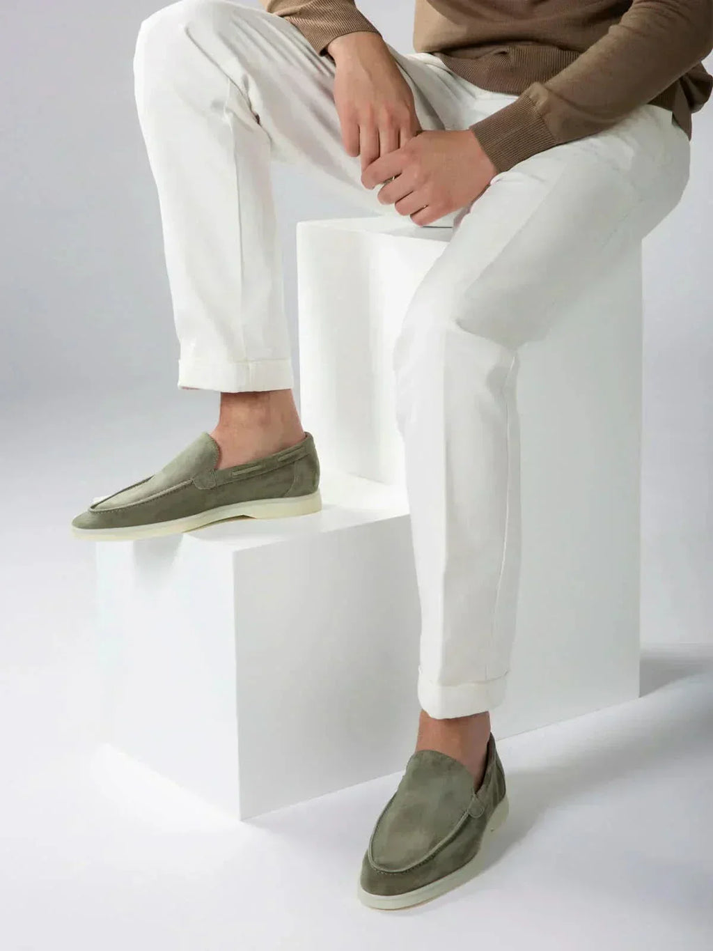 Luna | Mocassini Premium in Camoscio