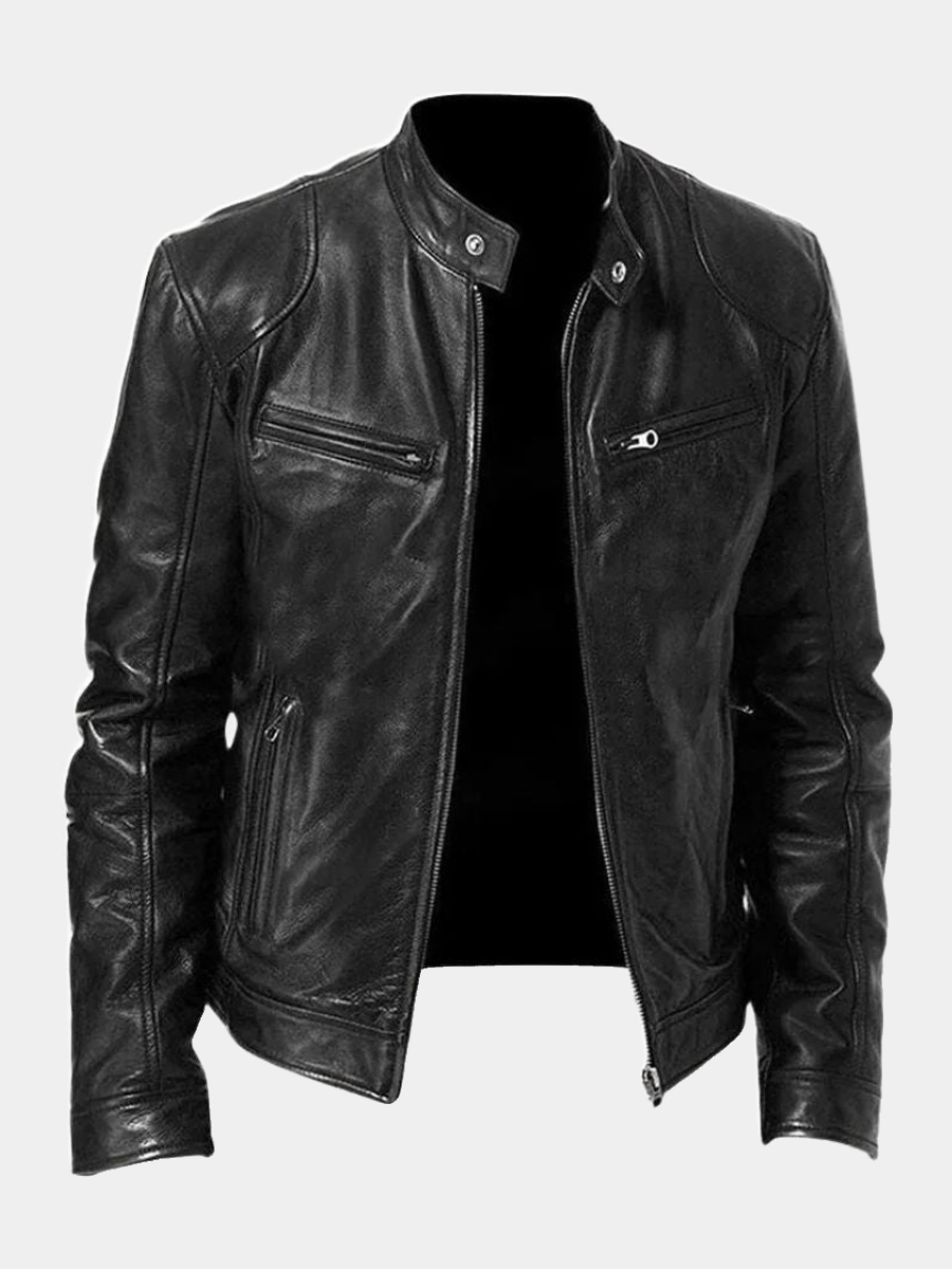 ROUSSEL ROME | Giacca in pelle casual