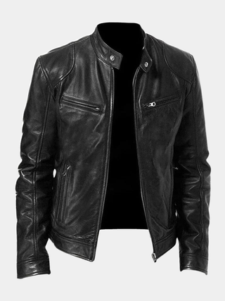 ROUSSEL ROME | Giacca in pelle casual