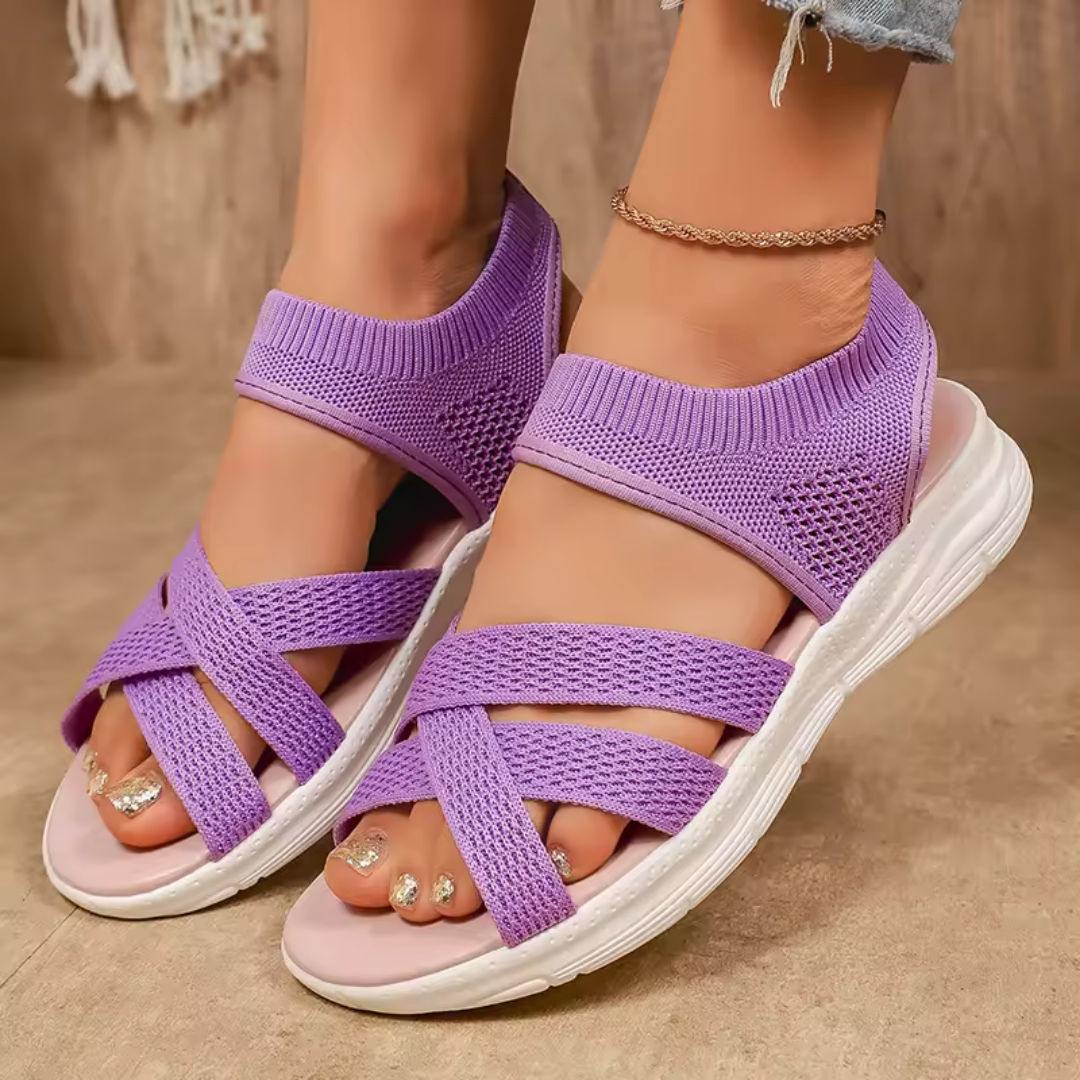 Lucia | Sandali in Maglia Ultra Flessibile