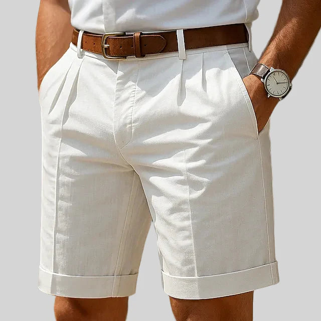 Lukas | Bermuda Chino Estivi con Pinces