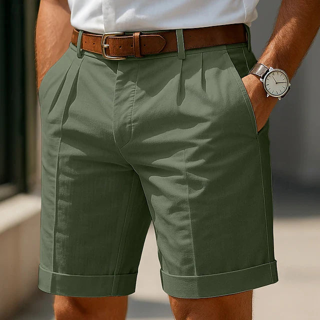 Lukas | Bermuda Chino Estivi con Pinces