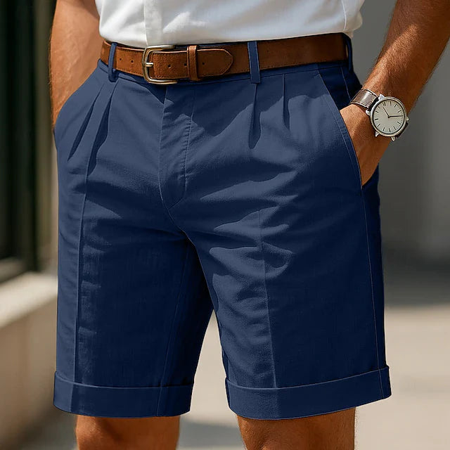Lukas | Bermuda Chino Estivi con Pinces